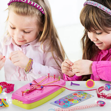 BraidBuddy | Crea pulseras únicas - Kit de tejido de pulseras DIY para niños